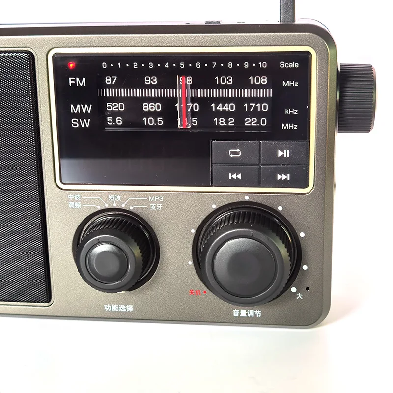 Tecsun RP307 WAV APE FLAC Bluetooth динамик портативный FM SW MW Радио USB TF SD карта MP3 плеер радио |