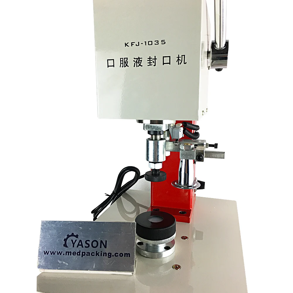 

KFJ-1035 Semi Automatic Vial Crimping Sealer 20mm Vial Crimper