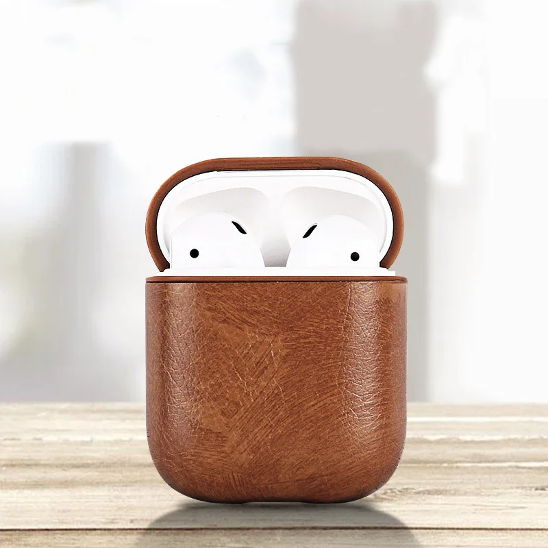 

Leather Cover For Apple Airpods pro 2 1 Air pods Case cover earphone Accessories Protector Airpodspro Airpods2 Airpod pro case