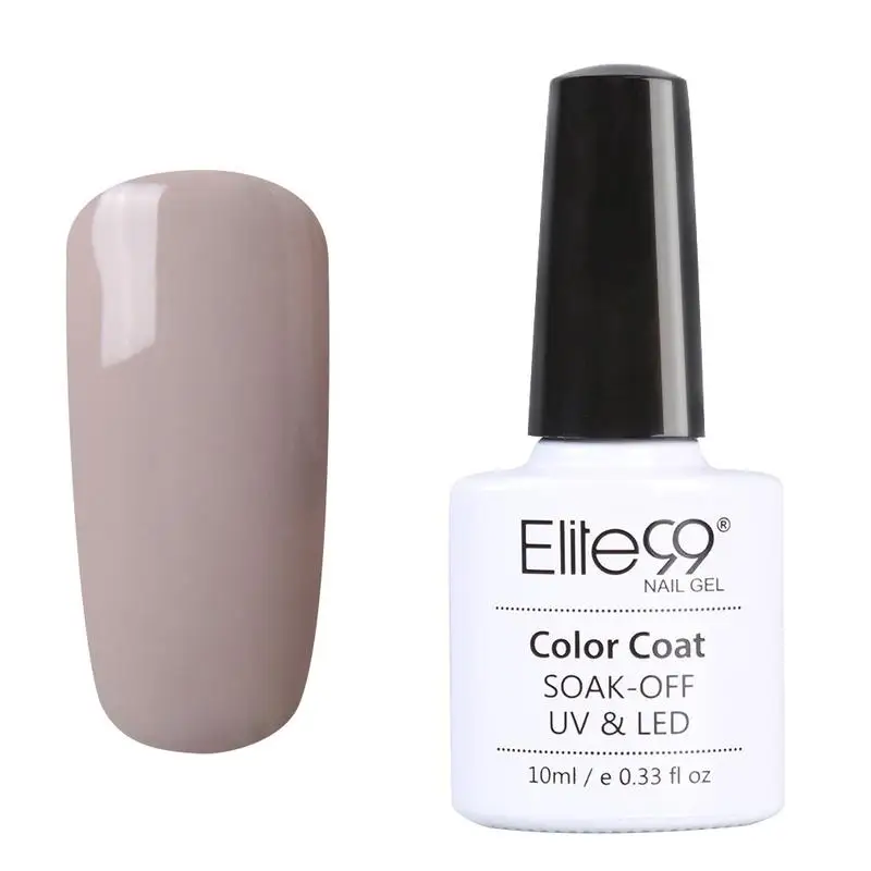 

Elite99 Nude Series 6 Colors Gel Nail Polish Set UV LED Soak Off Nail Varnish Lacquer Manicure Pedicure Beauty Salon 10ML