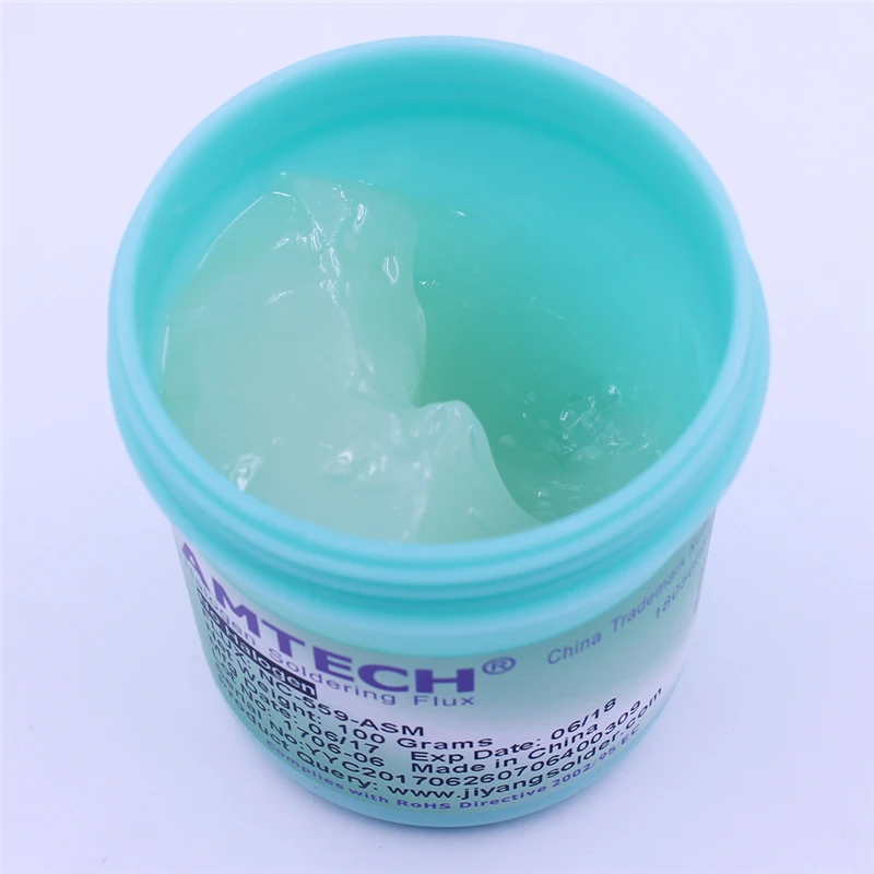 Бессвинцовая паяльная паста AMTECH NC-559-ASM 100g для пайки SMT BGA Reballing | Инструменты