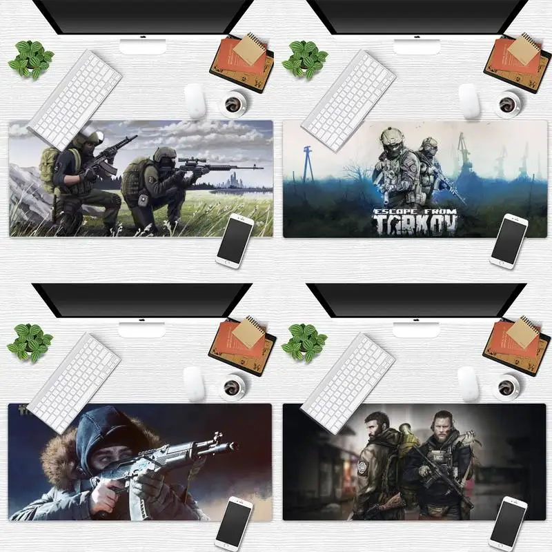 

Escape from tarkov Computer Gaming Mousepad Desk Table Protect Gamer Office Work Large Mouse pad mats Non-slip Laptop Cushion