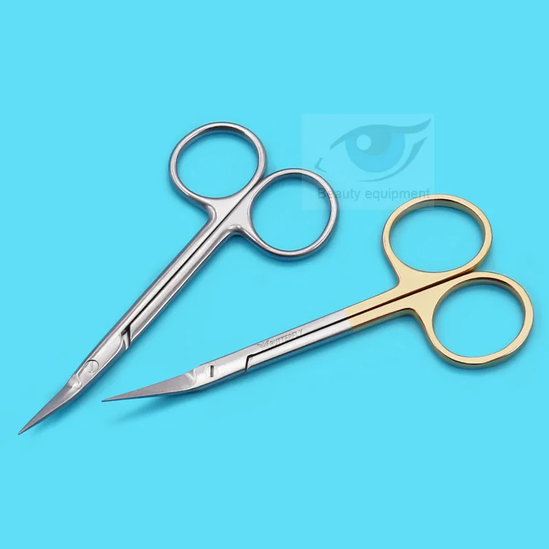 Ножницы для носовой перегородки с бабочками и перьями экспресс-ножницы золотого