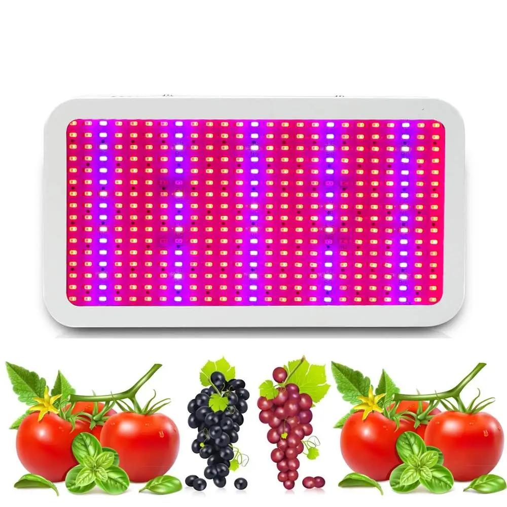 Полный спектр 400 Вт Светодиодный светильник для выращивания красный + синий белый