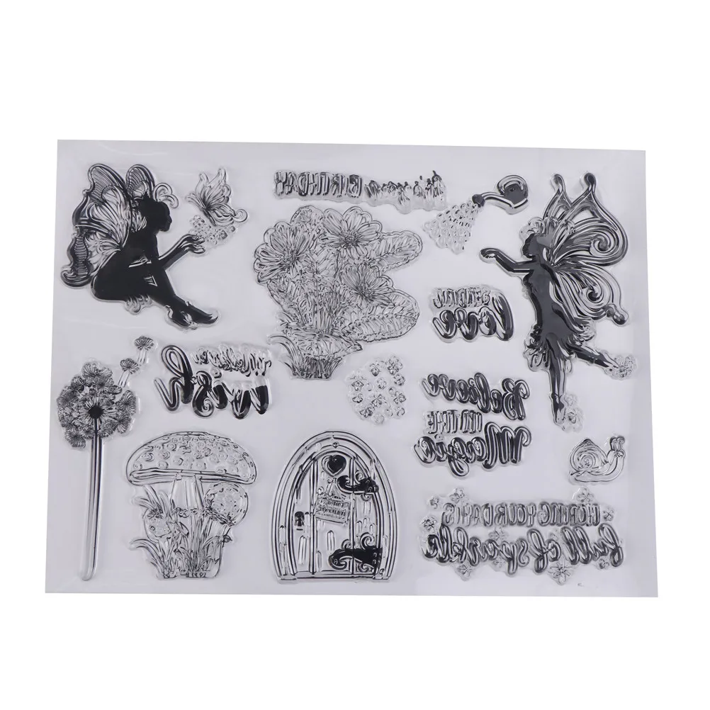 1 шт. прозрачный силиконовый штамп для скрапбукинга фотоальбома|Штампики| |