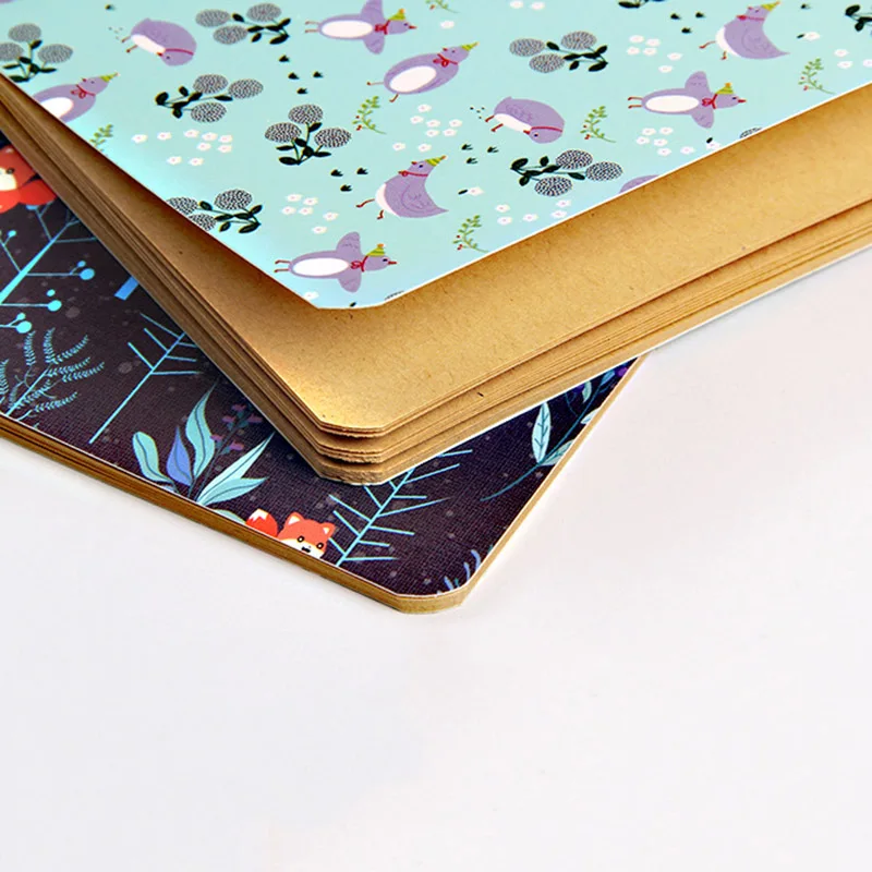 Винтажные Цветы дневник Sketchbook Bullet Journal крафт бумажные записные книжки для детей девочек школьные офисные принадлежности новинка канцелярские принадлежности