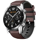 Браслет из кожи и силикона для Huawei Honor Magic Watch 2 46 мм, ремешок для часов Huawei Watch GT 2 Honor Magic 2
