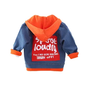 Куртка с капюшоном, для мальчиков и девочек, на весну-осень