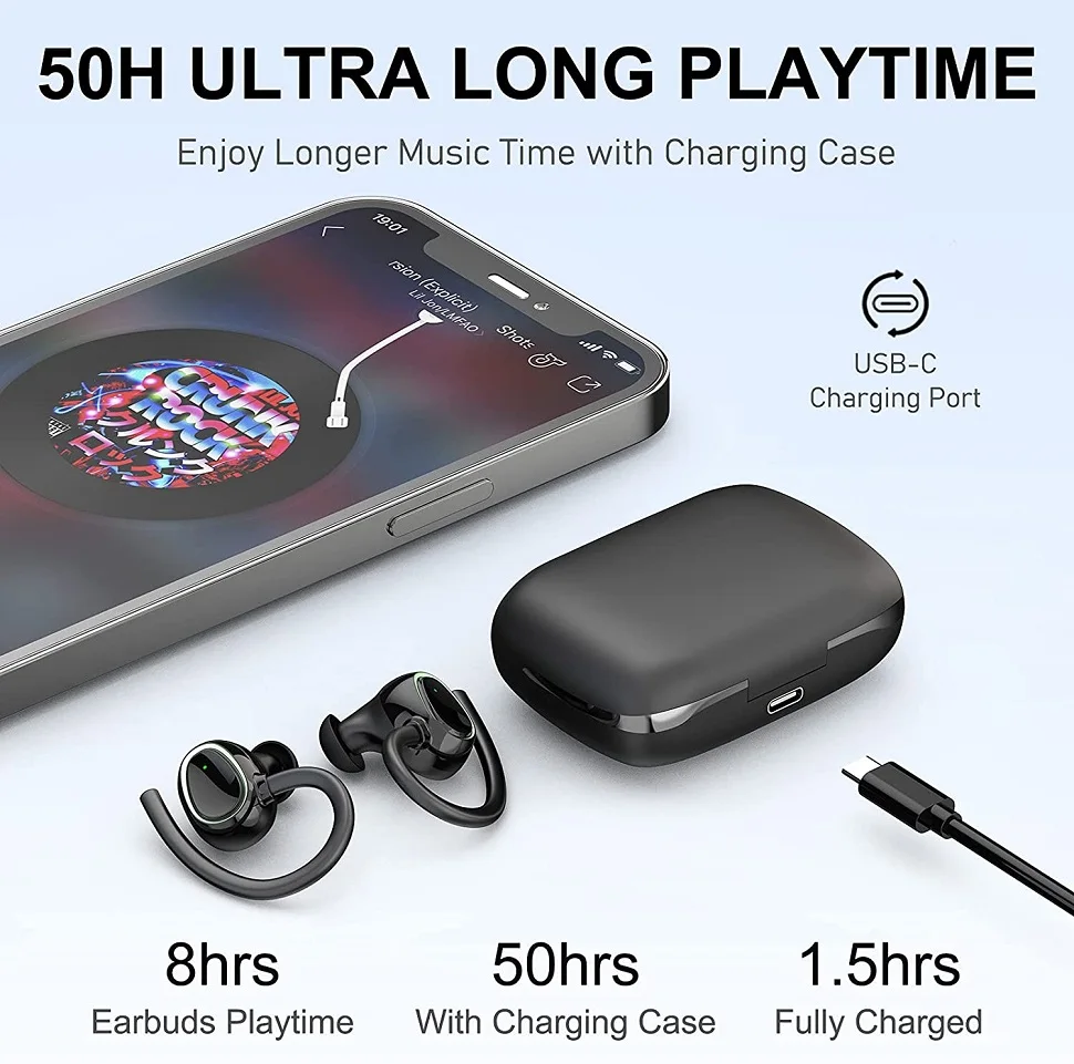 TWS-наушники с микрофоном и поддержкой Bluetooth 5 1 | Электроника