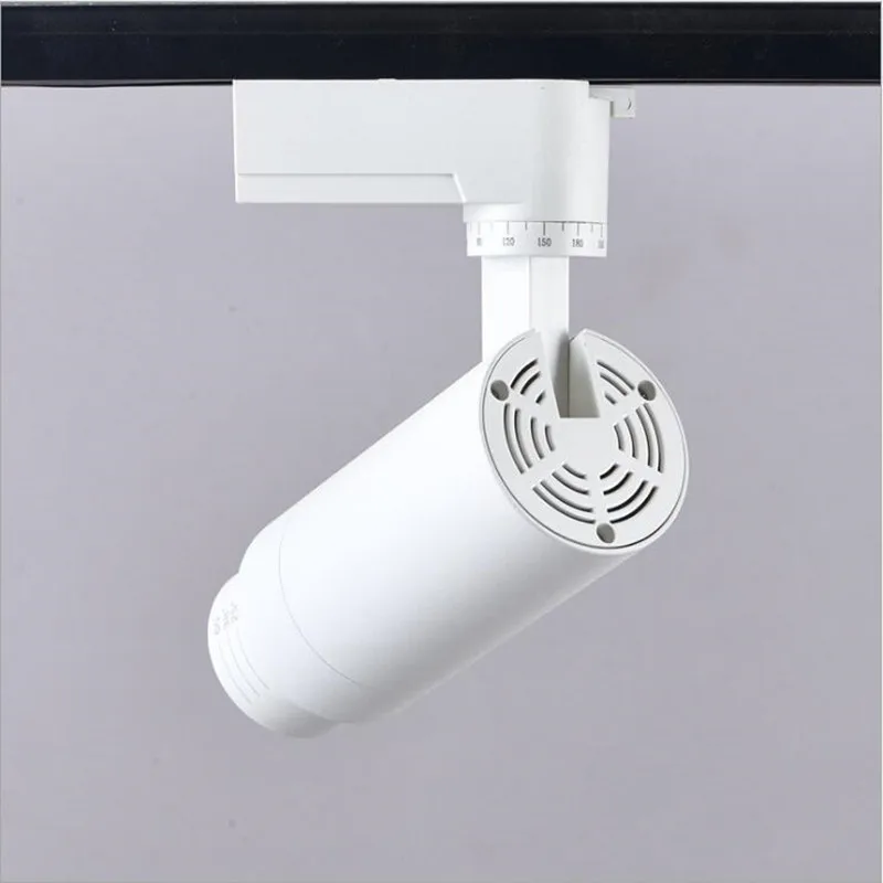 Масштабируемый светодиодный Трековый светильник 12 Вт 20 30 с монолитным блоком