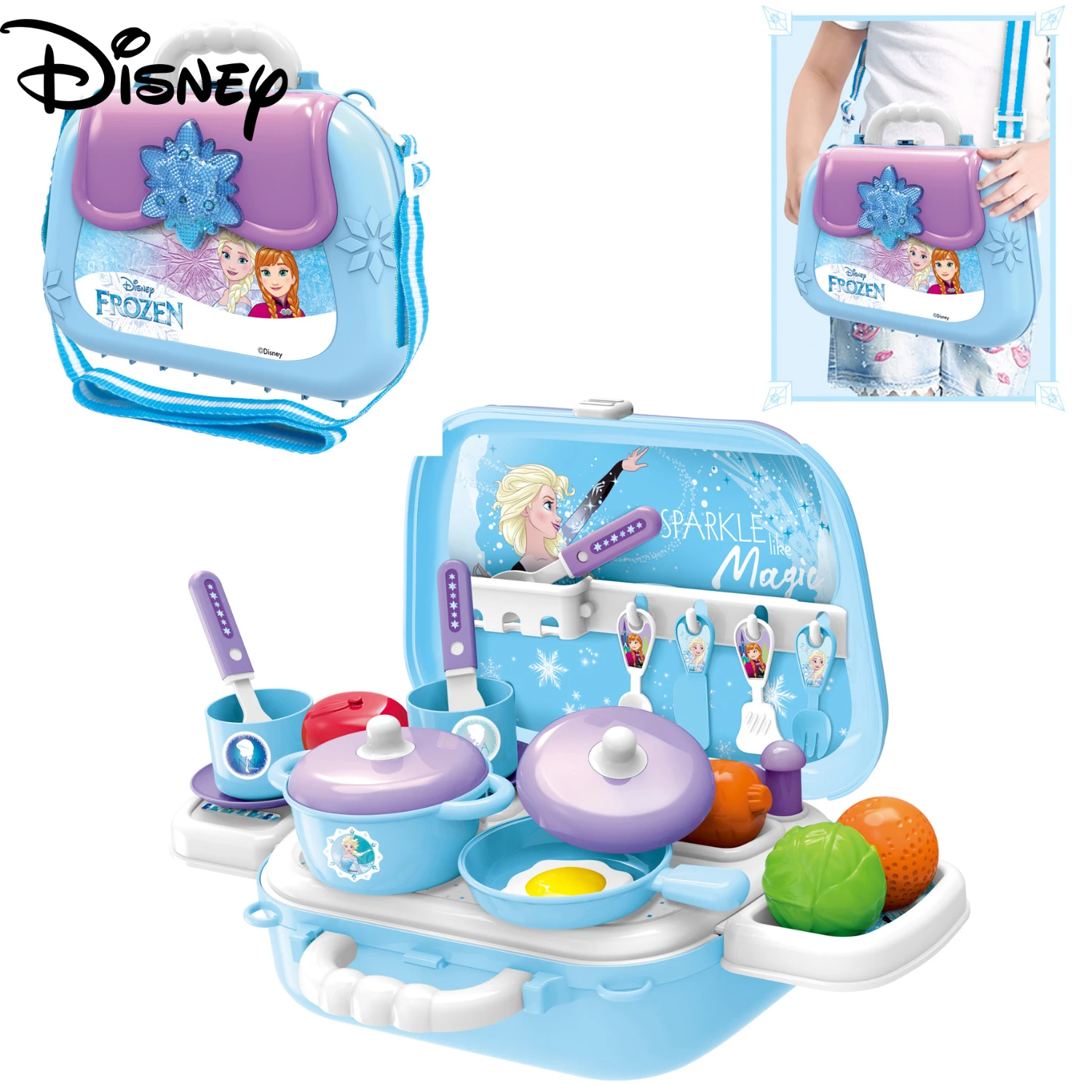 Набор игрушек для макияжа Disney Холодное сердце 2 комплект сумок Микки Маус Детские