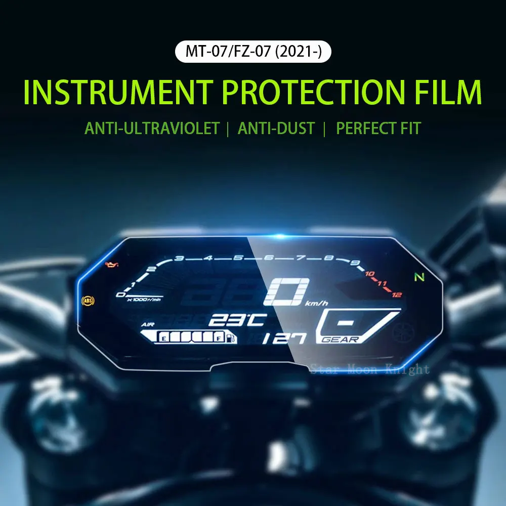HD защитная пленка для защиты экрана YAMAHA MT-07 MT07 FZ-07 FZ07 MT FZ 07 2021-мотоциклетный