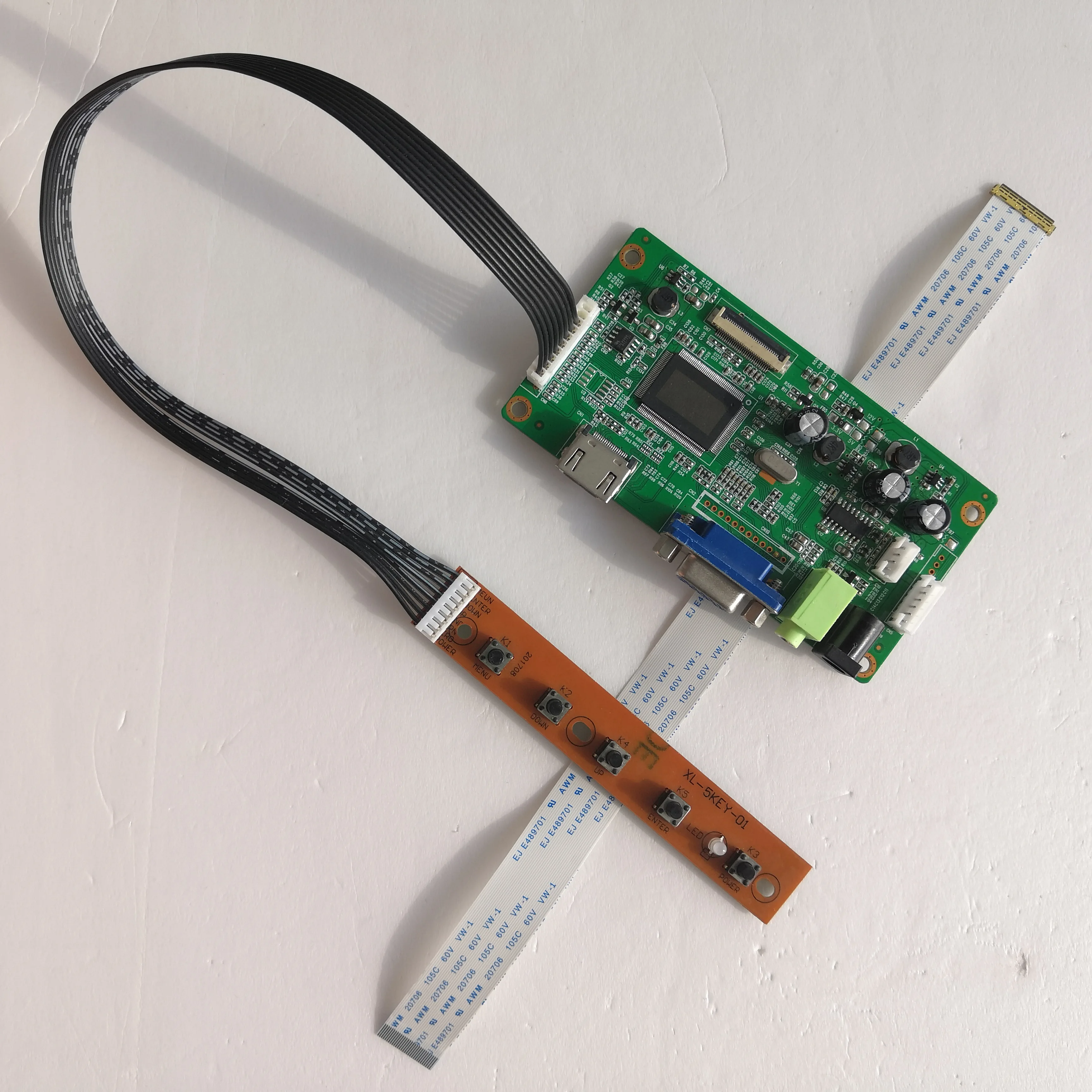 

for B156XW04 V7 15.6" KIT VGA EDP 30Pin monitor DRIVER LED EDP SCREEN display LCD DIY Controller board 1366X768