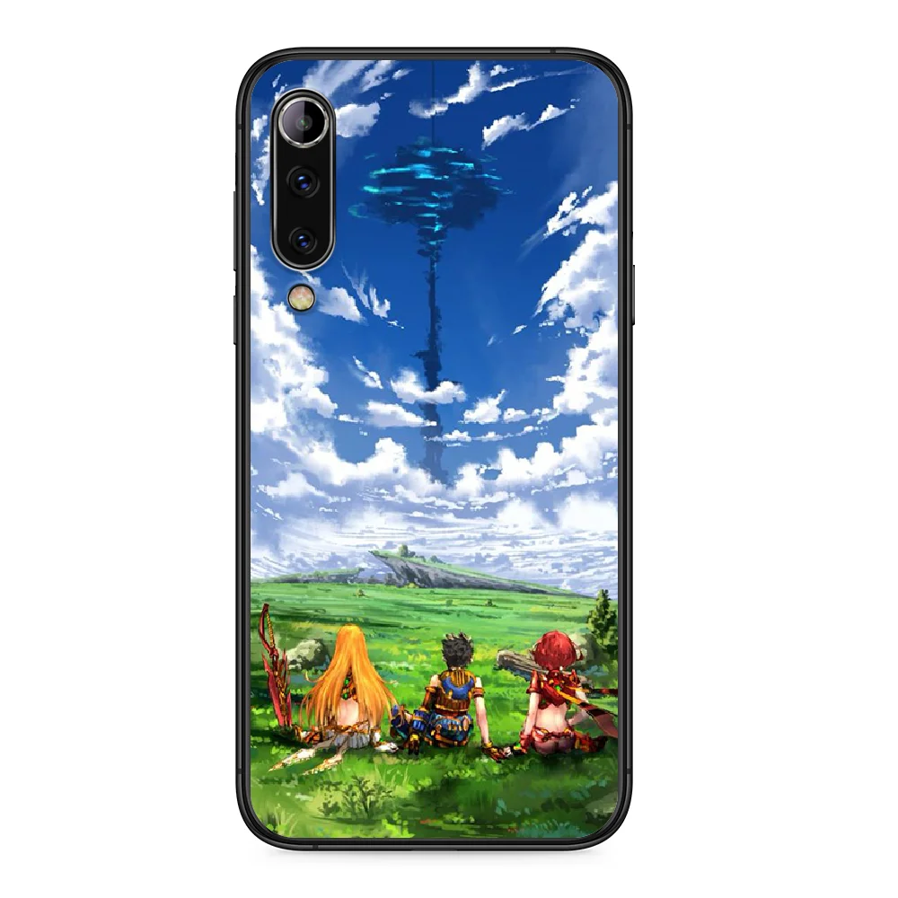 Чехол для телефона xenoblad Chronicles 2 Xiaomi Mi 6 8 A1 Note3 A2 9 CC9 9T A3 MIX 2S 3 Lite SE Pro Черный