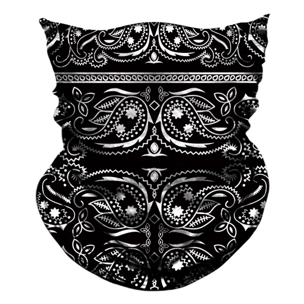 155 3D бесшовная Волшебная бандана, повязка на шею, трубчатое кольцо, не выцветает, защита на голову, велосипед, Велоспорт, Ветрозащитная маска на половину лица, мягкий шарф для мужчин и женщин - Цвет: 155