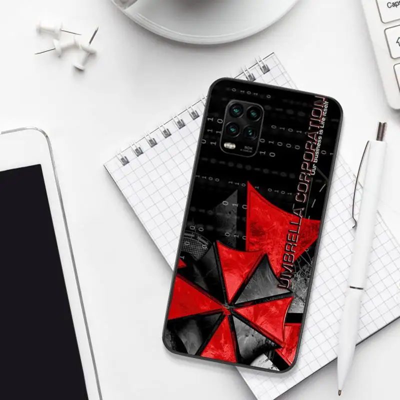 

Umbrella Sof Tclear Silicone Black Soft Phone Cases For Xiaomi 8 9 Se 10 10pro Note 2 3 10 MIX2 S MAX2 3 F1 5X