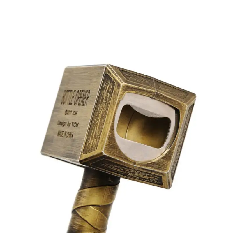 

Decoration Wine Opener Corkscrew for Dinner Dinner Bar Bottle Opener Funny Creative Thor's Hammer Shape Beer Opener Bar