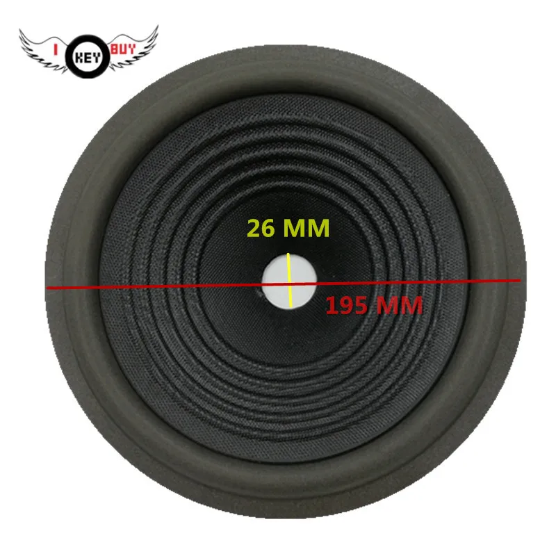 Wholesale 2" 3" 5" 6" 8" 6x9" Inch Speaker Paper Cone Rubber Foam Edge Basin Woofer Repair able Part Accessories |