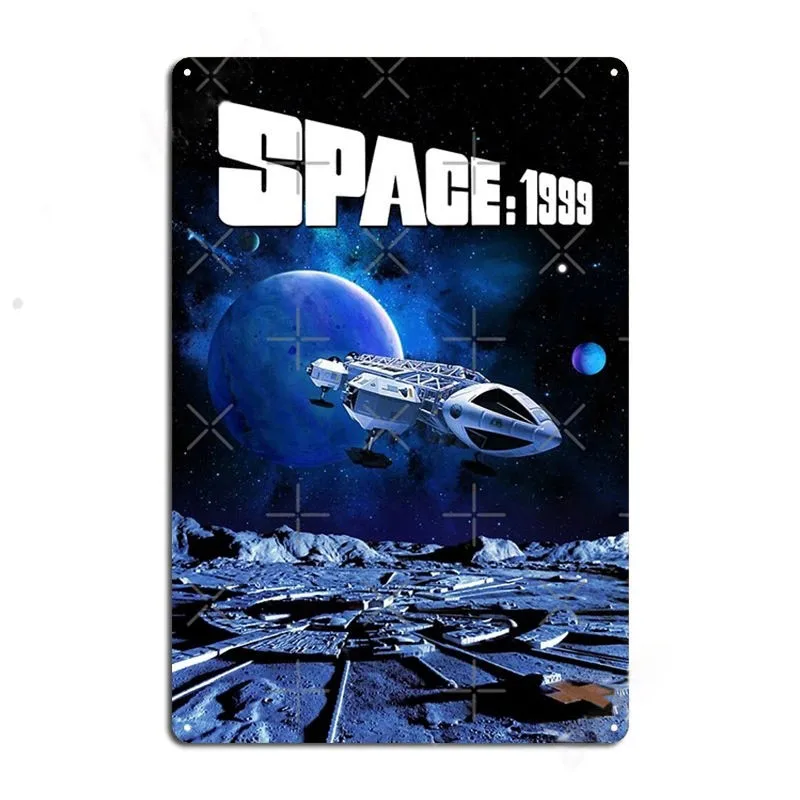 Space 1999 модель орла 1 винтажные металлические знаки Pub Bar Teleplay Wall Living TV Drama оловянные