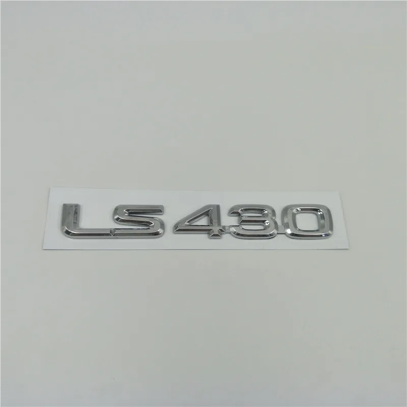 Наклейки с логотипом на заднюю дверь для Lexus LS430 GS430 GS400 RX400 RX300 RX330 IS300 IS330 LX570