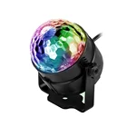 RGB DJ дискотечный сценический светильник с дистанционным управлением, светодиодный прожектор с шариками, лампа KTV для бара, клуба, вечерние товары, штепсельная вилка СШАЕС