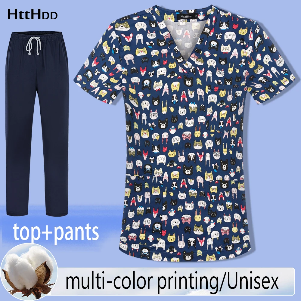 

Женский топ с коротким рукавом, V-образным вырезом и принтом животных