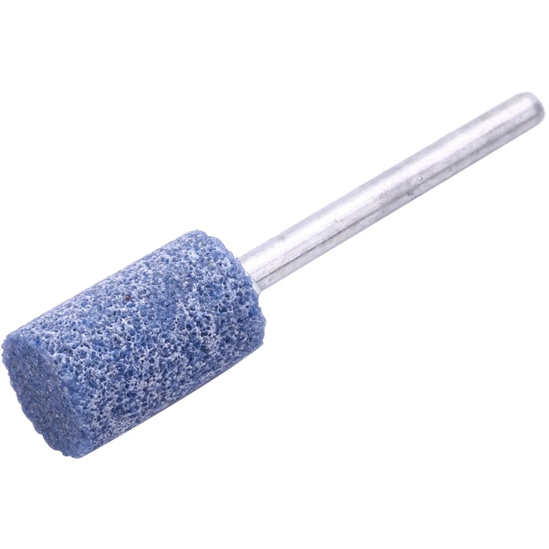 

10pc Blue Abrasive Mounted Stone Rotary Tool Grinding Wheel 1/8 Shank