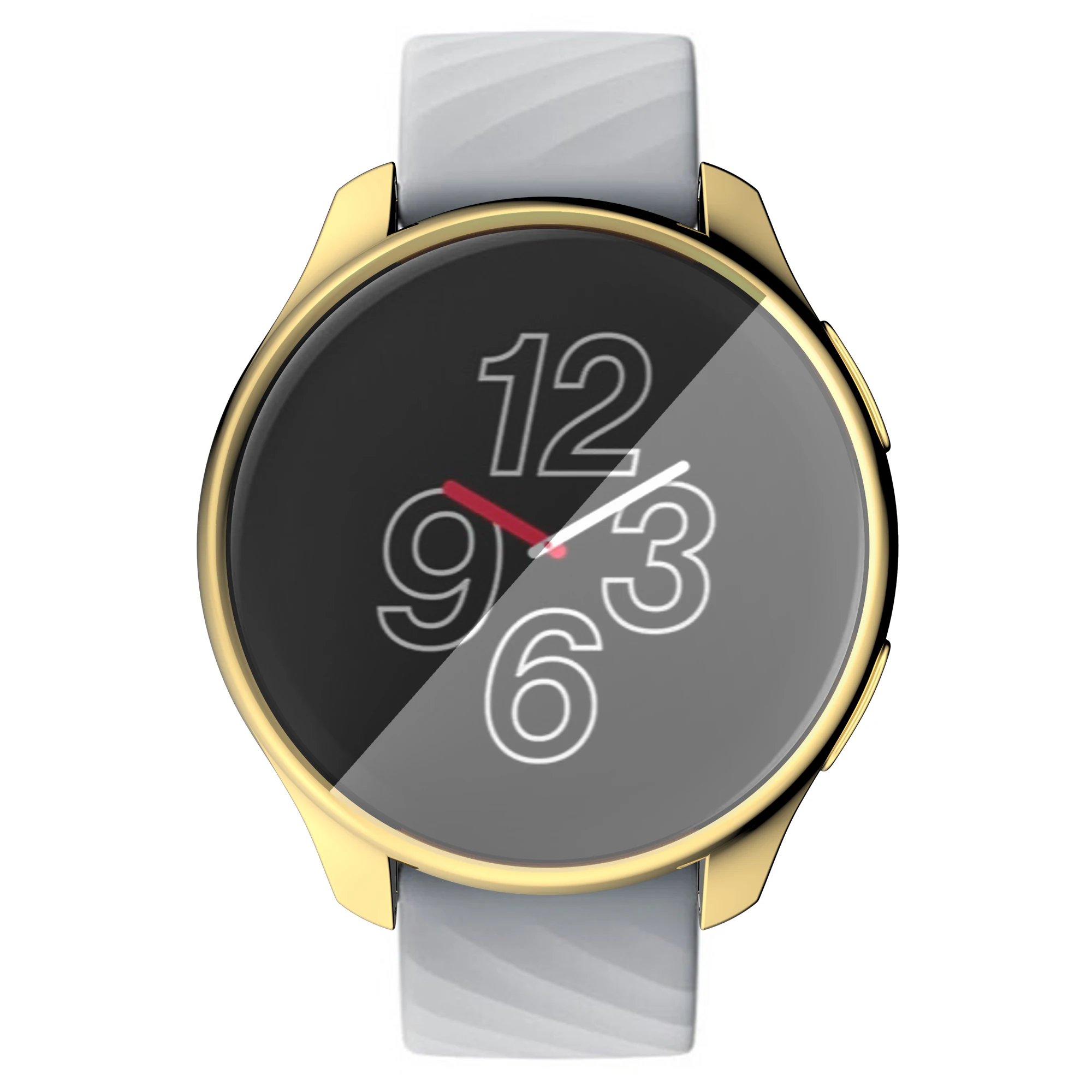 2021 Мягкий защитный чехол из ТПУ для Oneplus Watch с полной защитой экрана чехол-бампер