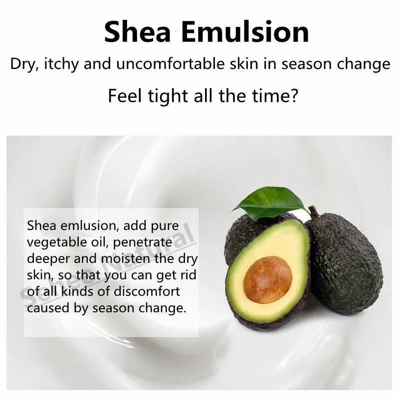 Emulsion 500ml Face Body Lotion Replenish Water Moisturize Water Oil Balance Smooth The Skin