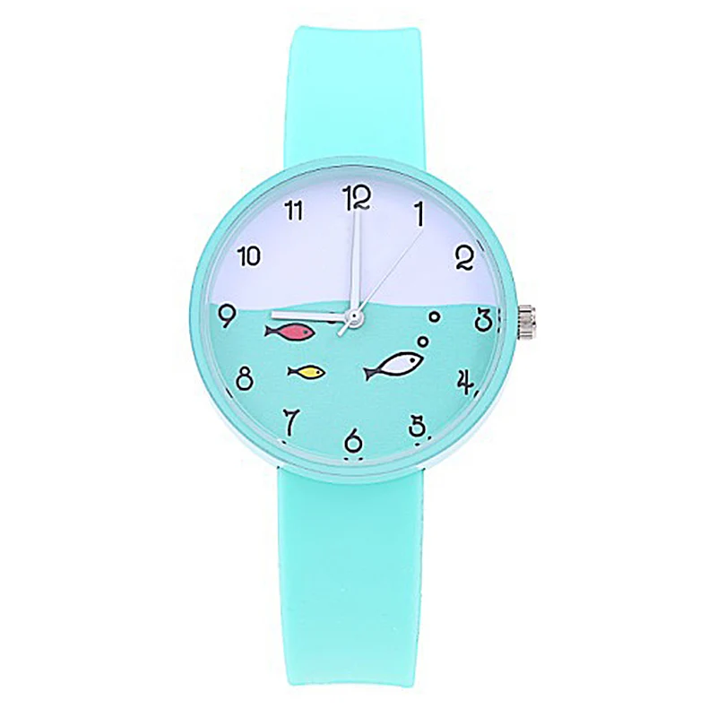 Child Quartz Sports Watch Waterproof Silicone Strap Outdoor Simple Children Wristwatch CX17 | Наручные часы