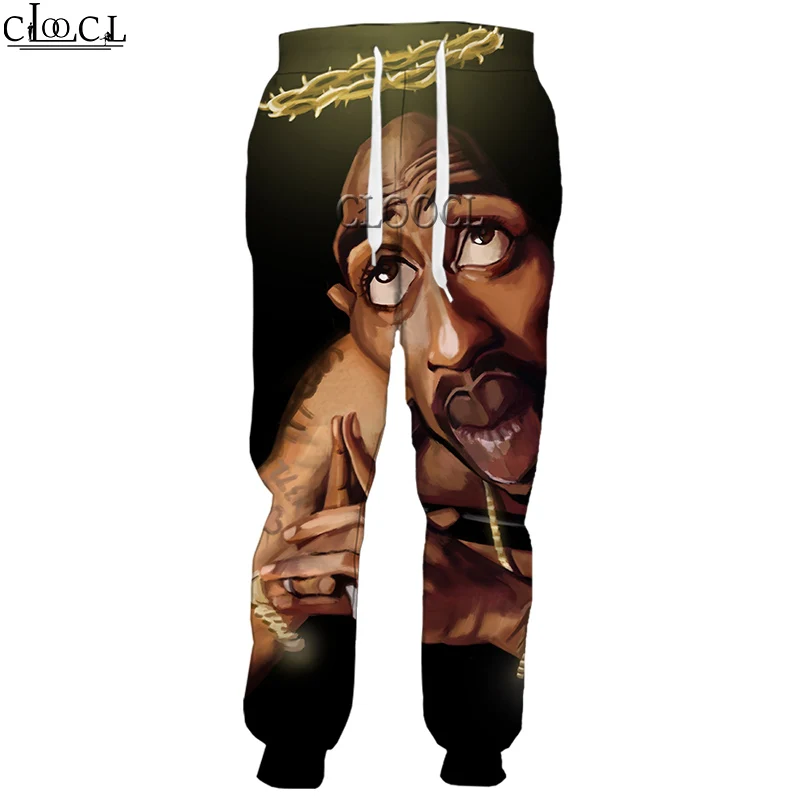 HX Новинка Хип хоп рэпер Амару Шакур 2pac Tupac брюки для мужчин женщин с 3D принтом Harajuku
