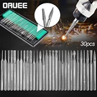 30 шт. сверла для резьбы по дереву из быстрорежущей стали, гравировальное сверло, твердосплавные Стальные насадки для фрезерования, шлифовальный станок, сверло для точной резьбы, алмазная работа