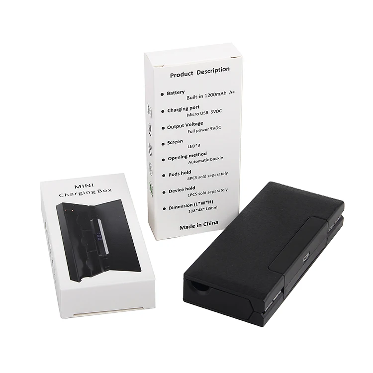 Универсальный совместимый USB портативный мини внешний аккумулятор 1200 мАч
