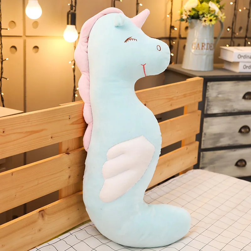unicorn Игрушечный Единорог для детей плюшевый динозавр декоративный, с рисунком Фламинго Большая мягкая животное бойфренд подушки подарок на день рождения игрушки для кроватки - Цвет: unicorn