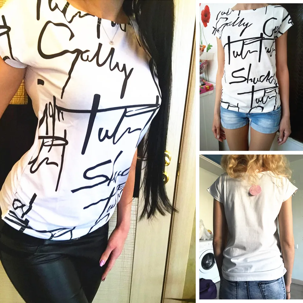 2021 New Cotoon WomenShirts O Neck Pullover Short Sleeve T Shirt Women  Lovers Tees Summer New Causal Wild Ladies Top