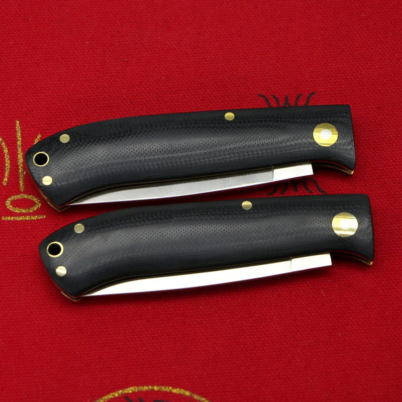 LOVOCOO B502 8cr13mov лезвие G10+ медная ручка Флиппер Складной нож Открытый Кемпинг Охота Подарочный мешок Ножи EDC инструменты
