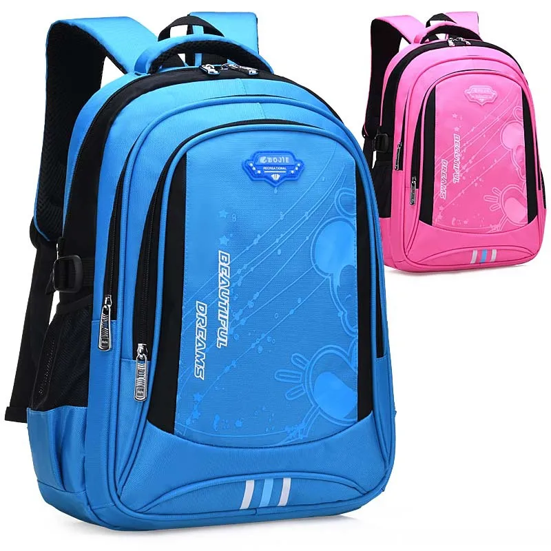 Водонепроницаемый ортопедический рюкзак детские школьные сумки для книг