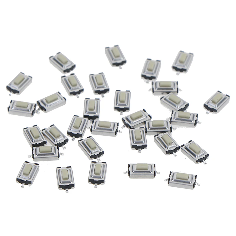 Тактильный кнопочный выключатель 30 шт./лот 3*6*2 5 мм тактовый микропереключатель