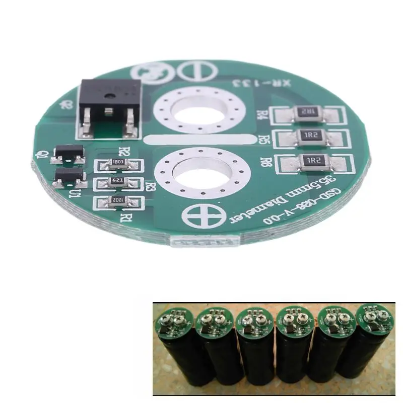 

2021 New 2Pcs 2.5V Universal Car Capacitor Protection Board Balancing Limit 3.5cm