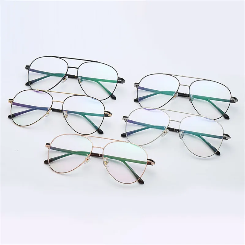 Zerosun авиационные очки оправа для мужчин и женщин негабаритные винтажные мужские