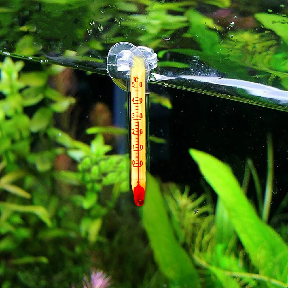 Погружной аквариумный мини термометр для измерения температуры воды 0 ~ 50