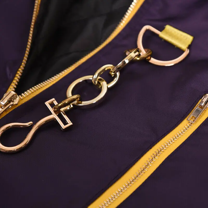 Мужская бейсбольная куртка форменная из аниме Невероятные приключения Джоджо