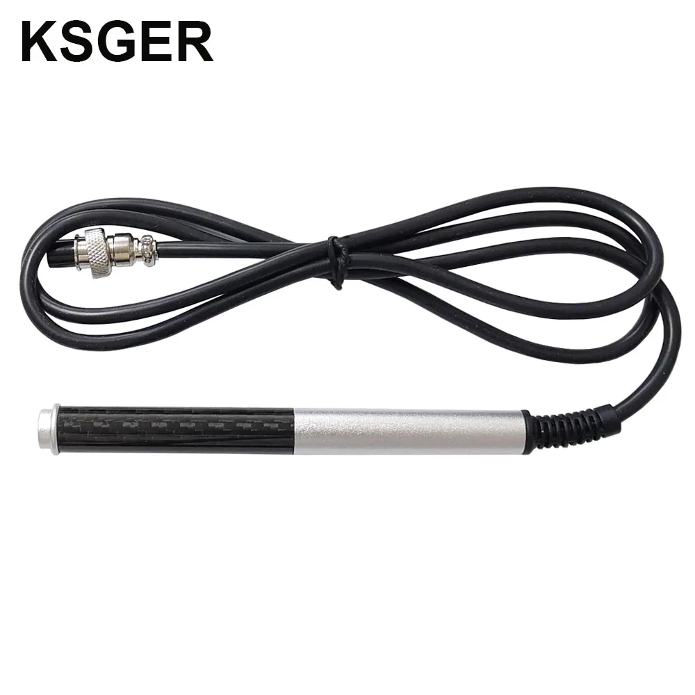 KSGER T12 DIY алюминиевый сплав паяльник ручка для STM32 OLED T12 цифровой контроллер паяльной станции электрические инструменты сна