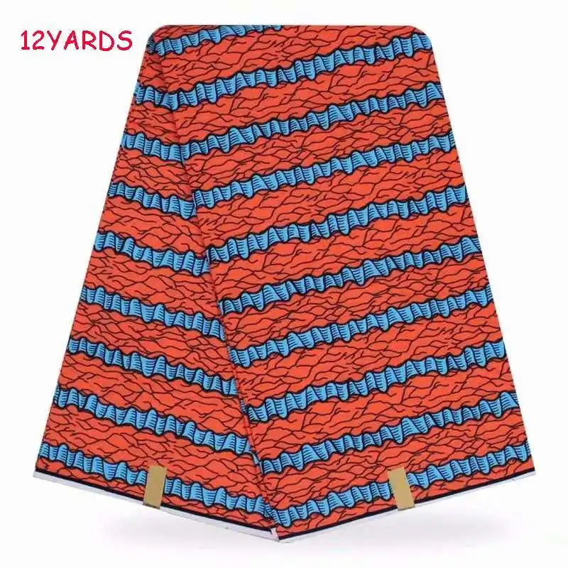 as picture Горячая распродажа! Kente восковая ткань настоящий мягкий воск хлопок африканская восковая печать ткани 12 ярдов голландский воск стиль для шитья - Цвет: as picture