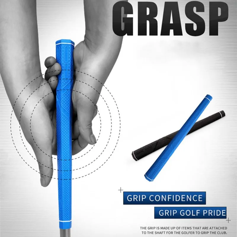 

New One Size Golf Club Putter Grip Anti-slip Shock Absorption More Comfortable More Control And Strong Push Rubber