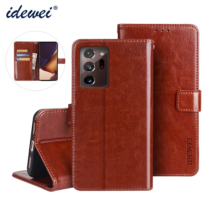 

For Samsung Galaxy Note 20 Ultra Case Cover Luxury Leather Phone Case For Samsung Note 20 Protective Flip Case Wallet Case