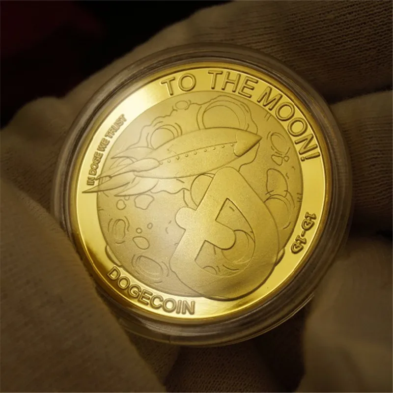 

To The Moo. In Doge We Trust .PLZ Mine. V Rich .very Much Coin. How Money .so Crypto WOW Collection Dogecoin Commemorative Coins