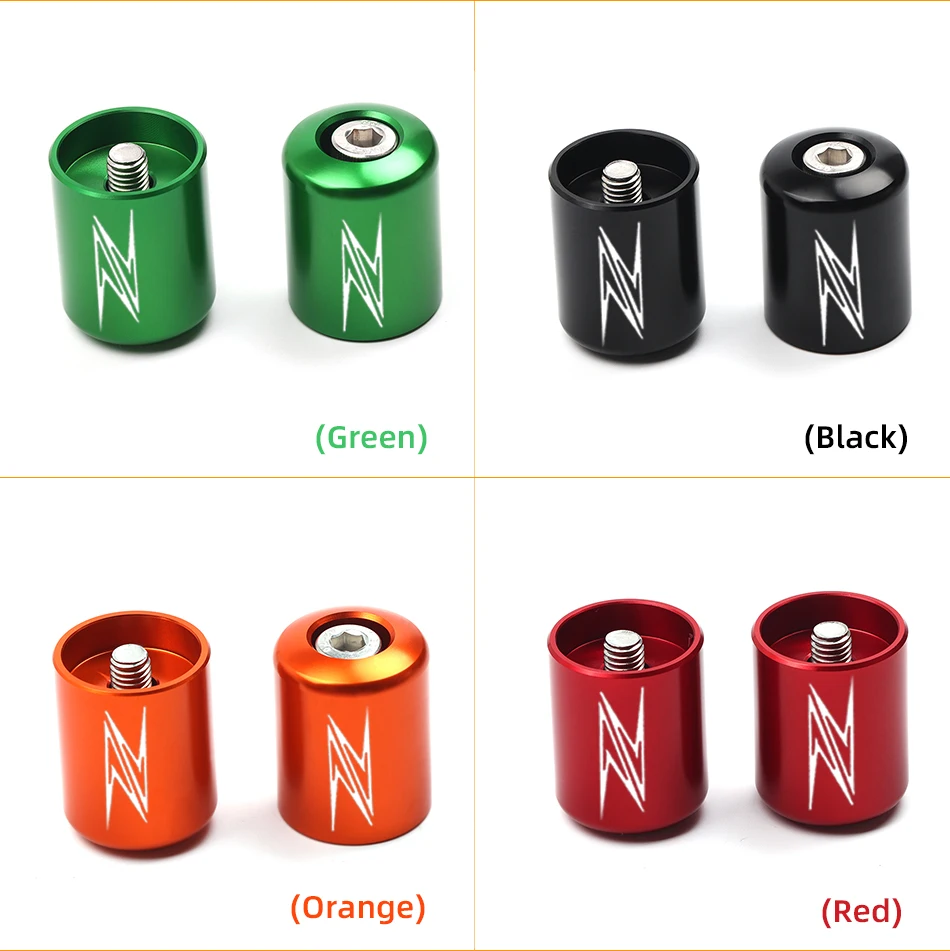 

Motorcycle Accessories CNC Handlebar Grips End Handle Bar Cap End Plug For Kawasaki Z1000 Z900 Z800 Z750R Z750S Z650 Z300 Z250