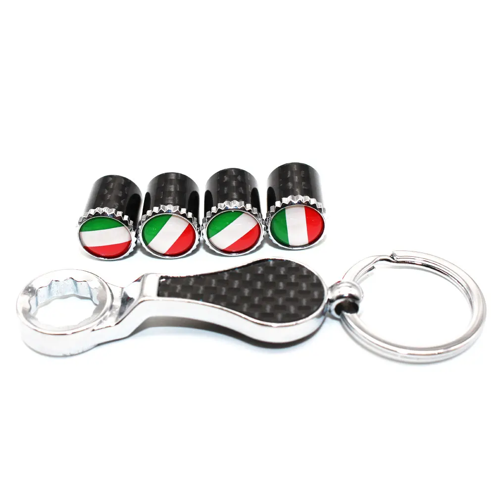 5 шт./компл. государственный флаг Италии эмблема Авто колесо шины воздушный