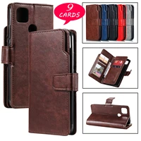 leather flip cover for redmi 10 note10 9 pro max note8 8t 8 pro note11 note7 note4x 5pro k40 k20 card slots stand bag holder